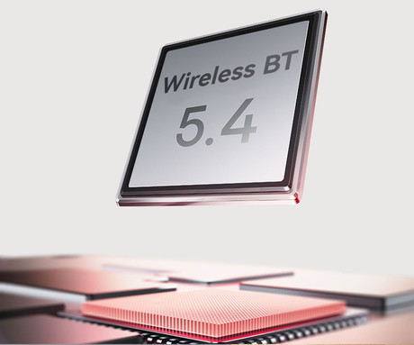 Blackview FITBUDS H1 brezžične naglavne slušalke, Bluetooth 5.4, 3D Stereo, Hybrid ANC & ENC, klicanje, mikrofon, polnilna baterija, do 65 ur, zložljive, USB Type-C, črne (Nimbus Black)
