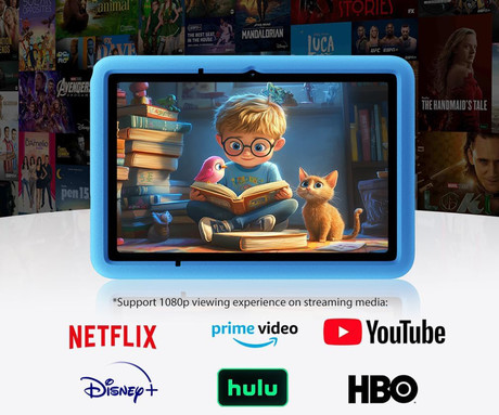 Blackview TAB 60 PRO KIDS tablični računalnik, 10.1", 4G LTE, 4GB+128GB, moder (Ocean Blue)
