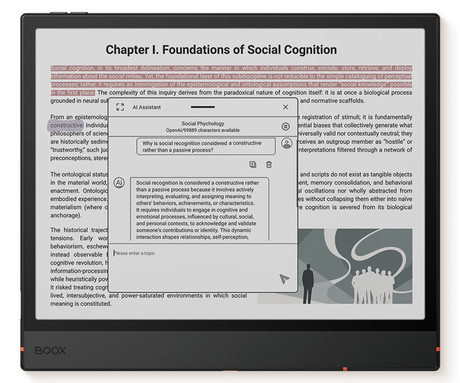 BOOX Note Air5  C e-bralnik / tablični računalnik, 10.3", barvni zaslon