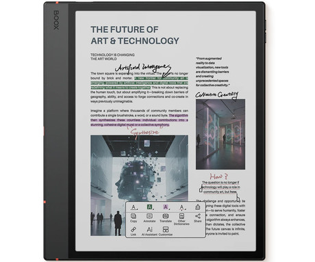 BOOX Note Air5  C e-bralnik / tablični računalnik, 10.3", barvni zaslon