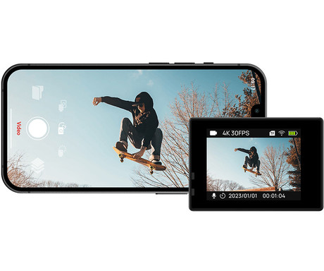 SJCAM SJ4000 WIFI akcijska športna kamera, 4K Ultra HD, 2" zaslon, digitalna stabilizacija, polnilna baterija, 170° snemalni kot, WIFI, vodoodpornost, aplikacija, +dodatki, črna