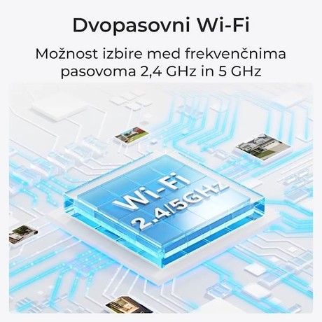 Reolink TRACKMIX B770 IP kamera, baterijska, Wi-Fi, 2 objektiva, 4MP Super HD, 4G LTE, barvno nočno snemanje, bela