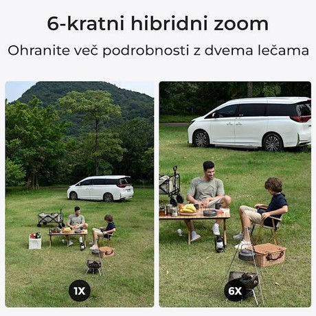 Reolink TRACKMIX B770 IP kamera, baterijska, Wi-Fi, 2 objektiva, 4MP Super HD, 4G LTE, barvno nočno snemanje, bela