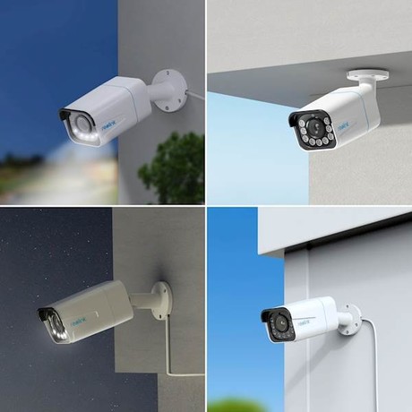 Reolink P430 IP kamera, žična, Ultra HD, 5x optični zoom, dvosmerna komunikacija, barvno nočno snemanje, bela