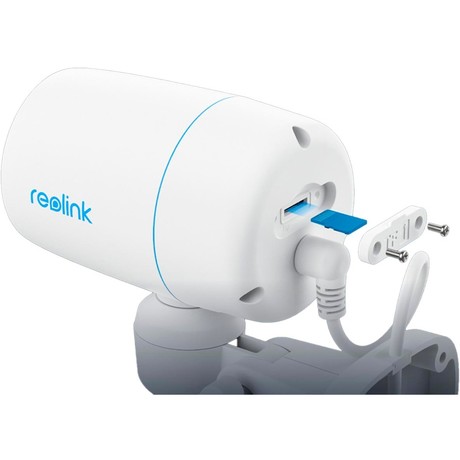 Reolink P330P IP kamera, žična, 8MP Ultra HD, PoE, dvosmerna komunikacija, barvno nočno snemanje, bela