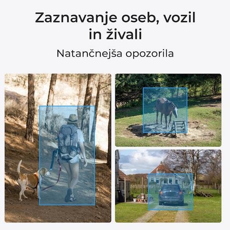 Reolink TRACKMIX P850 IP kamera, žična, 360° vrtenje, 90° nagibanje, 8MP Ultra HS, dvosmerna komunikacija, barvno nočno snemanje, bela
