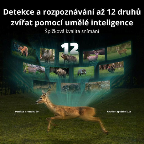 Reolink CAMOVUE TALON S130 IP kamera, kamuflažna/lovska, 8MP 4K Ultra HD, 4G LTE, GPS lociranje, SIM priložen, polnilna baterija, AI zaznavanje, Starlight Night Vision, aplikacija, pametni alarm, IP67