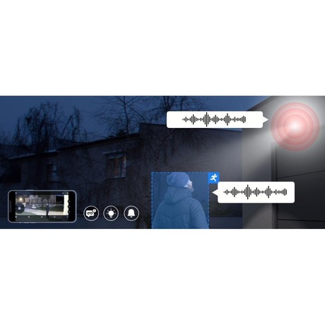 Reolink ATLAS B660 IP kamera, baterijska, 360°,dual Wi-Fi, 8MP Ultra HD, barvno nočno snemanje, bela