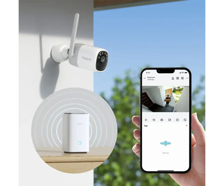 Reolink ALTAS B630 IP kamera + solarni panel, 4MP 2K Super HD, WIFI 6, 20000mAh baterija, samodejno sledenje, AI zaznavanje, barvni ColorX Night Vision, aplikacija, dvosmerna komunikacija, alarm