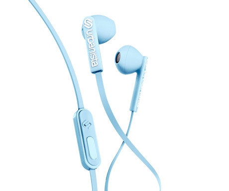 URBANISTA SAN FRANCISCO žične slušalke z mikrofonom, USB Type-C, hibridna ergonomska oblika, klicanje, Android / iOS / Windows, modre (Skylight Blue)