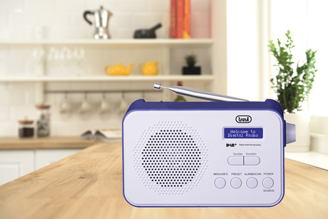 TREVI 7F92R Prenosni digitalni radio, DAB/DAB+/FM, moder