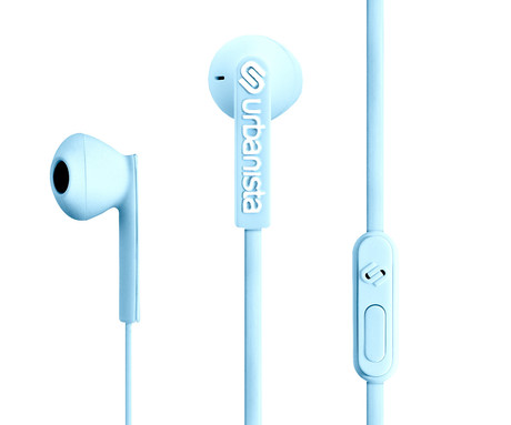 URBANISTA SAN FRANCISCO žične slušalke z mikrofonom, USB Type-C, hibridna ergonomska oblika, klicanje, Android / iOS / Windows, modre (Skylight Blue)