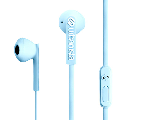 URBANISTA SAN FRANCISCO žične slušalke z mikrofonom, USB Type-C, hibridna ergonomska oblika, klicanje, Android / iOS / Windows, modre (Skylight Blue)