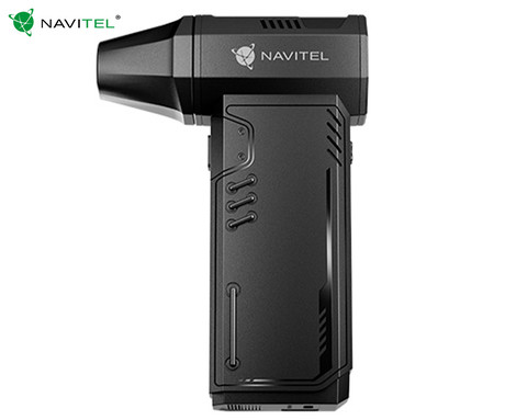 NAVITEL TF5 turbo ventilator, 180W visoka moč, 130.000rpm, 45m/s, 4 nastavki, 3 hitrosti, 3000mAh polnilna baterija, USB Type-C, črn