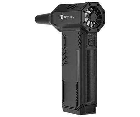 NAVITEL TF5 turbo ventilator, 180W visoka moč, 130.000rpm, 45m/s, 4 nastavki, 3 hitrosti, 3000mAh polnilna baterija, USB Type-C, črn NAVITEL TF5 turbo ventilator, 180W visoka moč, 130.000rpm, 45m/s, 4 nastavki, 3 hitrosti, 3000mAh polnilna baterija, USB Type-C, črn