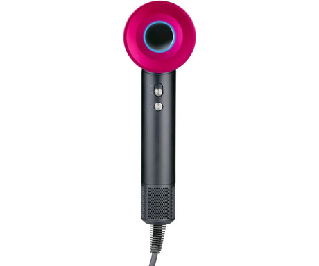 ALPINA ionski sušilnik za lase, 1600W, 3 nastavitve toplote, 2 hitrosti, Ionic tehnologija, hladno pihanje, 360° magnetni nastavek, funkcija samodejnega čiščenja, siv