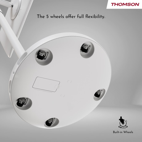 THOMSON 27UE7M45 GO Plus Pro TV sprejemnik, 69cm (27"), 4K UHD, Android, 9000 mAh baterija, WiFi, Bluetooth, nastavljiv kot / naklon / višina, bel