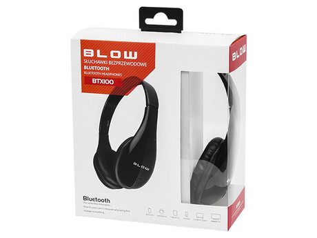 EOL - BLOW Bluetooth brezžične slušalke BTX100 + mikrofon, do 10m