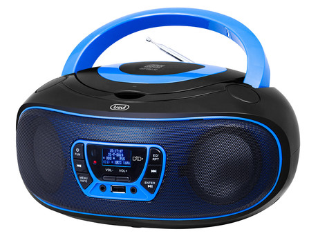 TREVI CMP 583, Boombox, CD/USB/Radio DAB/DAB+/FM, RDS, daljinec, črno-moder