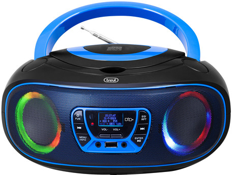 TREVI CMP 583, Boombox, CD/USB/Radio DAB/DAB+/FM, RDS, daljinec, črno-moder