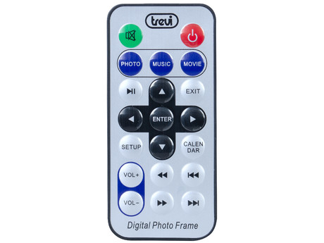 TREVI DPL2220 Digitalni foto okvir, 10.2'' (diagonala 25.9cm), USB, Reža za spominske kartice, daljinec, koledar/ura, črne barve