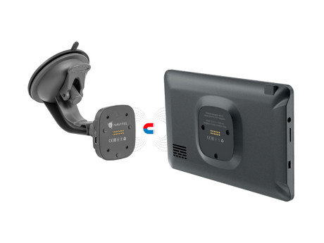 GPS navigacija NAVITEL E707 Magnetic, 7" zaslon, baterija, magnetni nosilec, informacije o vožnji, karte za celotno Evropo
