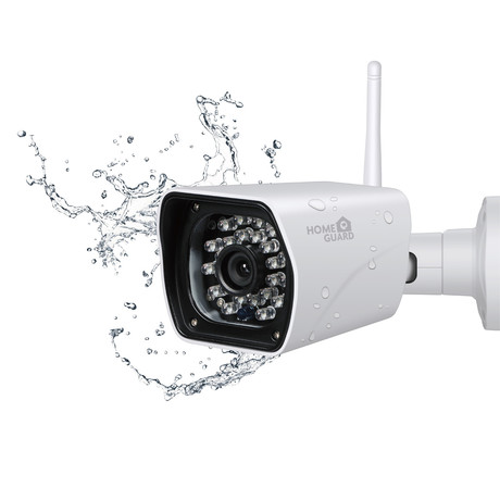 HOMEGUARD HGWOB-851 WiFi IP zunanja kamera, 1080p Full HD, 2MP, nočno snemanje do 20m, senzor gibanja, 8GB kartica priložena, IP66, aplikacija