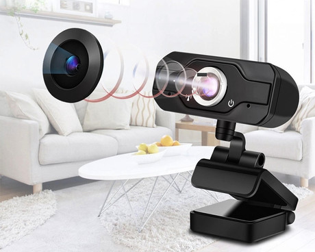 Spletna kamera W9, USB2.0, 1080p Full HD, Video call, Plug&Play + mikrofon