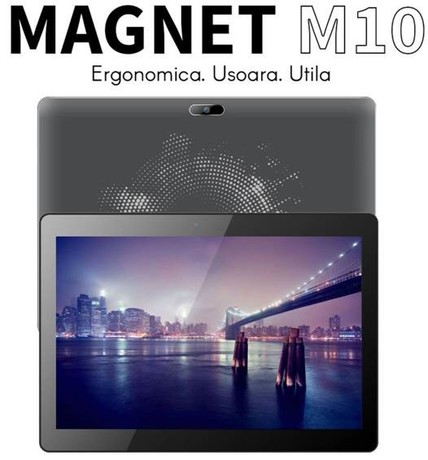 Tablica 10.1'' VONINO Magnet M10, IPS 1280x800, 2GB+16GB+MicroSD do 128GB, Android 8.1 Oreo, 3G+, siva