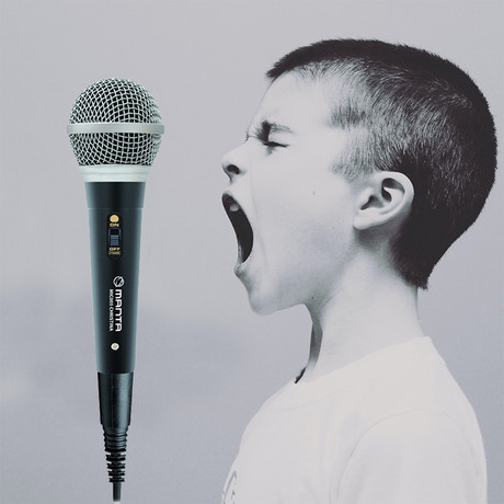 MANTA MIC005 CHRISTINA Žični mikrofon karaoke (3m)