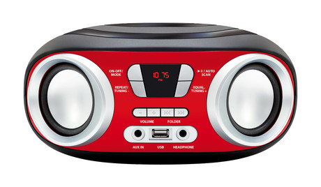 MANTA MM9210BT CHILLI PREMIUM - Boombox z Bluetooth/USB/Radio FM/AUX-in, 300W P.M.P.O