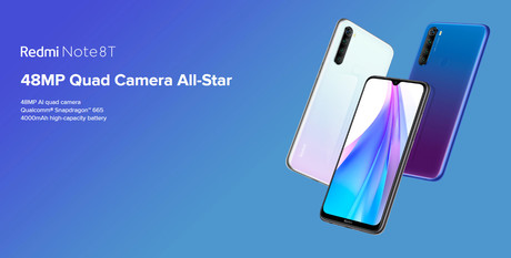 EOL - Pametni telefon Xiaomi Redmi NOTE 8T, 6.3'', 4000mAh, 4GB+64GB, 4G-LTE, bel