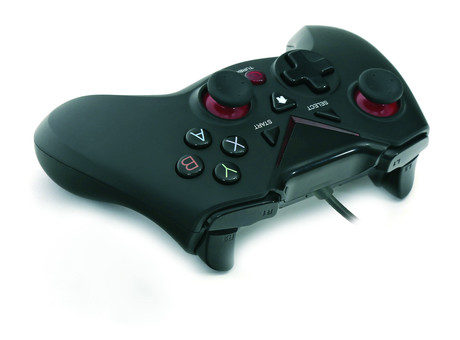 EOL - Žični Omega Gamepad FLANKER NEW XBOX 360 / PS3 / ANDROID / PC WIRED BLISTER 41088 črne barve