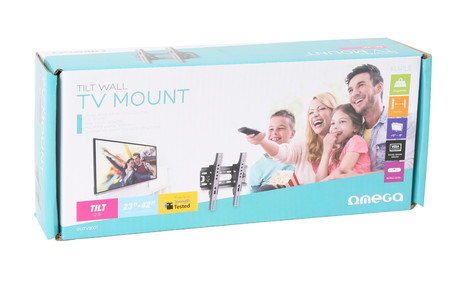 Nosilec za TV OMEGA OUTV200T, 23"-42", Vesa 200x200, naklon (tilt) -8 do +15 stopinj, do 25kg, gibljivost za 180°