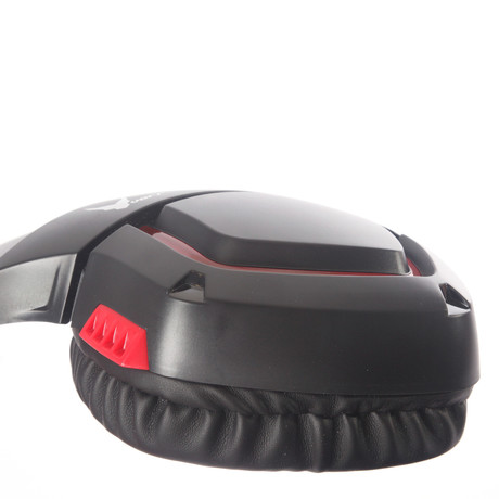 EOL - Gaming slušalke + mikrofon OMEGA VARR OVH5055R HI-FI STEREO, z osvetlitvijo, rdeče/črne