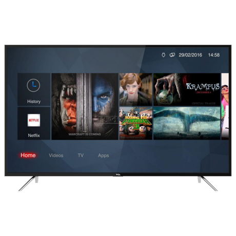 EOL - LED TV TCL 43" U43P6006 4K UHD, Smart Linux, WiFi, 1200Hz, HDR, 10bit, Micro Dimming, Slim