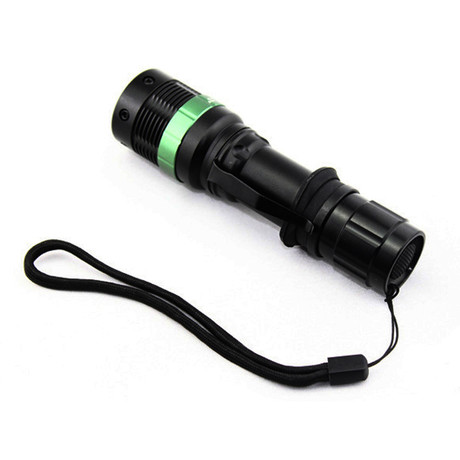 PLATINET prenosna LED svetilka (Flashlight) PAFZ3W, Alu, ZOOM, CLIP vrvica