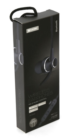 EOL - PLATINET IN-EAR Bluetooth športne slušalke+mikrofon+microSD črne