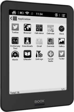 EOL - E-bralnik 6'' BOOX Poke Pro, Android, 2GB+16GB, Wi-Fi, Bluetooth, črn