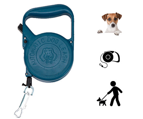 EOL - Pasji povodec, 3m, do 9kg, moder