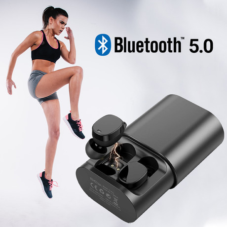 EOL - XIAOMI QCY T1 PRO Bluetooth 5.0, TWS slušalke s polnilno enoto, do 20ur, Noise Reduction, Touch, IPX4, črne