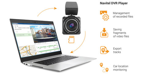 Avto kamera NAVITEL R600 GPS, SONY senzor, FullHD 1920x1080 (30frs), 2'' zaslon, Night Vision, MicroSD, G-SENZOR, GPS, 170°