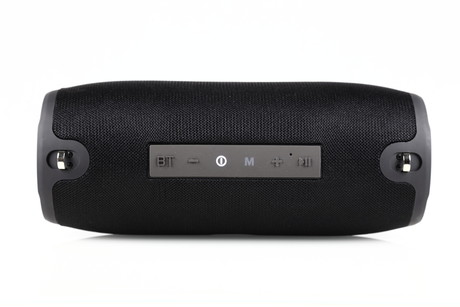 MANTA SPK15GO Bluetooth zvočnik + woofer, BT5.0/USB/MicroSD/Radio FM/AUX-in, 20W, IPX4, do 8 ur predvajanja, črn