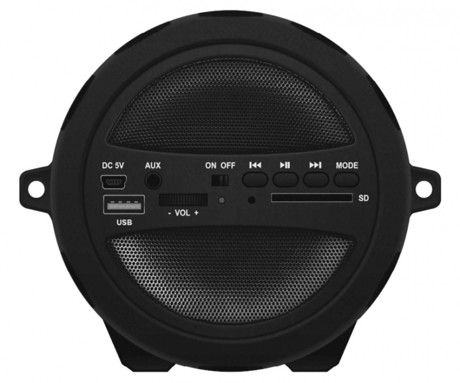 MANTA SPK204FM PIPE 2.1 HIFI Bluetooth prenosni zvočnik + woofer, BT/USB/MicroSD/Radio FM + pas za nošenje