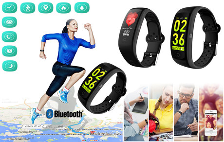 EOL - TREVI Športna zapestnica TREVI T-FIT 250, Bluetooth, GPS, črna