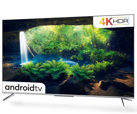 EOL - LED TV TCL 65P715, 65" (diagonala 165cm), 4K-UHD, Smart HDR 10, Android TV, WiFi, Micro Dimming
