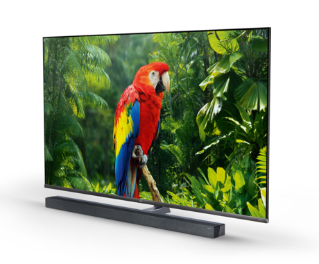 EOL - QLED Mini LED TV TCL 65X10, 65" (diagonala 165cm) 4K Quantum Dot, Android, Smart TV, WiFi, HDR Premium, 10bit, Onkyo, Voice Search