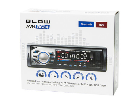 Avtoradio BLOW AVH-8624 78-269 MP3/USB/SD/MMC/BT