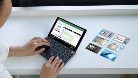 Prenosni računalnik CHUWI MiniBook, 8'' IPS, Full HD, 1920x1080, Intel Gemini Lake N4100 2.4Ghz, 8GB+128B, 360°, Windows 10