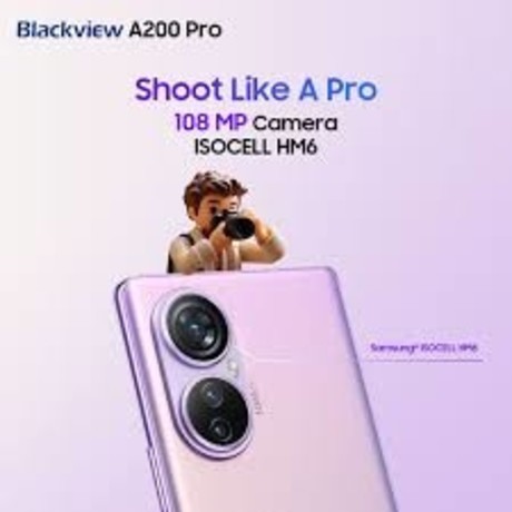 EOL - Blackview A200 Pro pametni telefon, 12GB + 256GB, vijoličen (Meteor Purple)